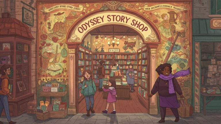Odysseystoryshop.com: Where Every Tale Becomes a Tangible Treasure