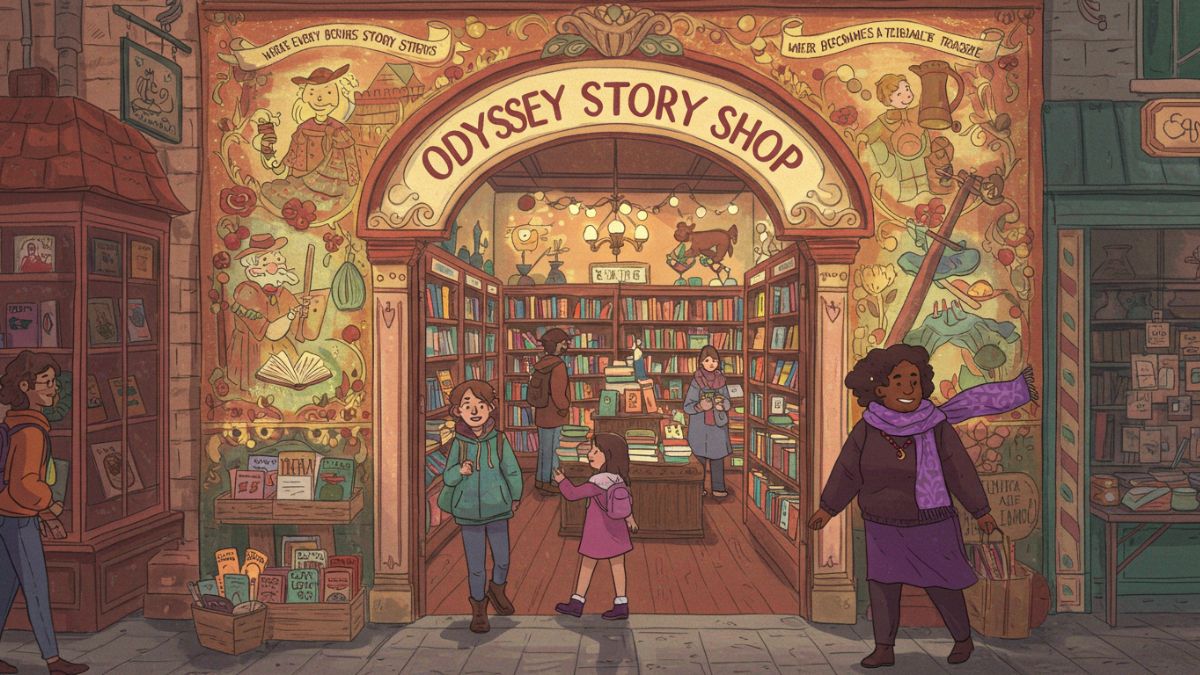 Odysseystoryshop.com: Where Every Tale Becomes a Tangible Treasure