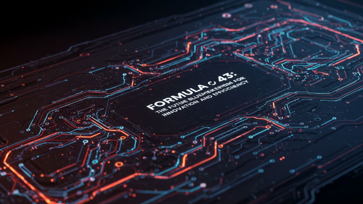Formula 43: The Future Blueprint for Innovation and Efficiency