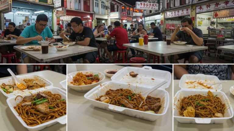 The Hidden Practice of Chinatown Hawker Leftovers Consumption: A Cultural and Environmental Insight