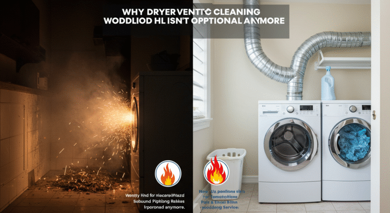 Why Dryer Vent Cleaning Woodland Hills Isn’t Optional Anymore