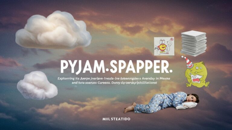 Pyjamaspapper: Exploring Its Meaning, Significance, and Everyday Applications