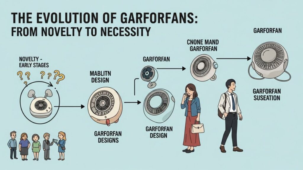 The Evolution of garforfans: From Novelty to Necessity