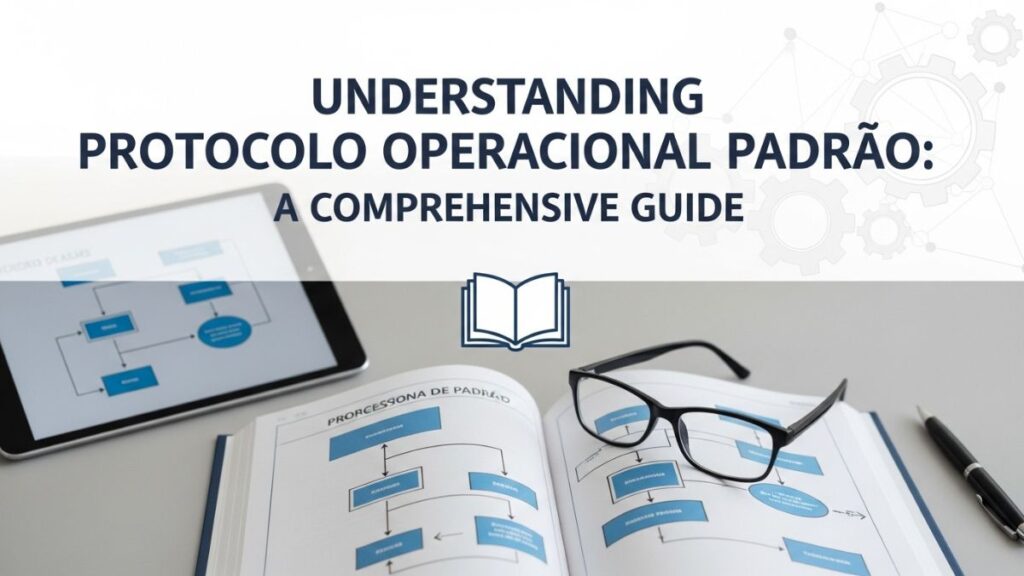 Understanding protocolo operacional padrao: A Comprehensive Guide
