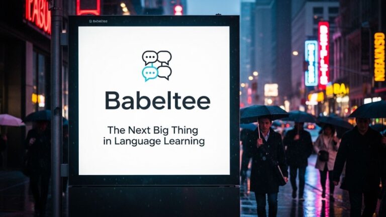 Unveiling babeltee: The Next Big Thing in Language Learning
