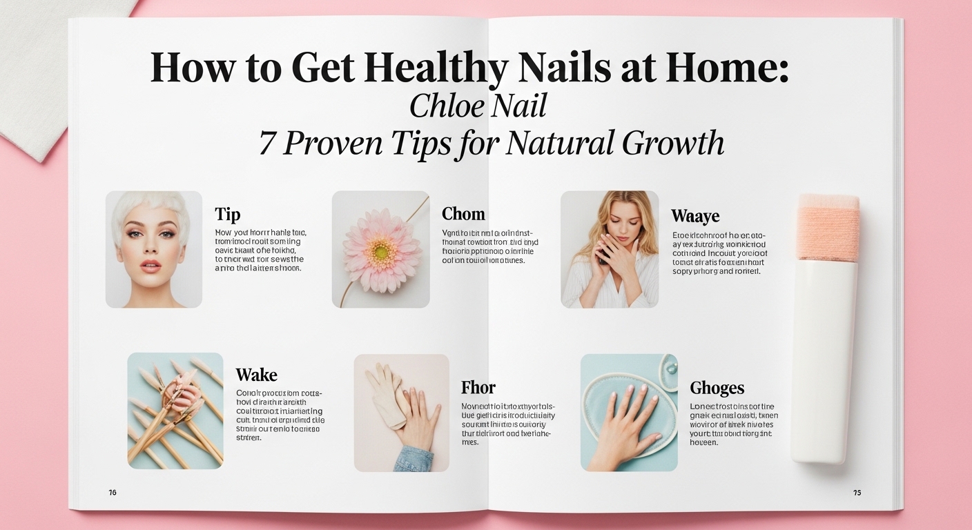 How to Get Healthy Nails at Home: Chloe nail 7 Proven Tips for Natural Growth